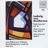 cover of Beethoven: Triple Concerto, Op. 56; Violin Concerto (frag.), WoO 5; Piano Concerto, WoO 4