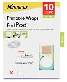 Memorex Printable iPod Mini Wraps (10-Pack)