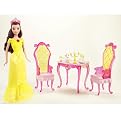 Disney Princess Belle Doll and Dining Room Play Set