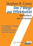 Die 7 Wege zur Effektivit&auml;t: Kartendeck mit 50 Karten - Stephen R. Covey