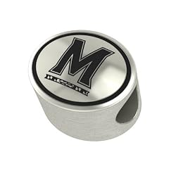 Maryland Terrapins Antiqued Bead