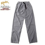 ROKX【ロックス】INDIGO HEMP PANT グレー