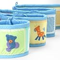 Safari Crib Bumper Pad