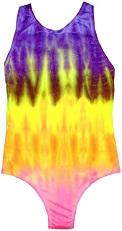 Tie Dye Racer Back-Purple Top-Big-104/16