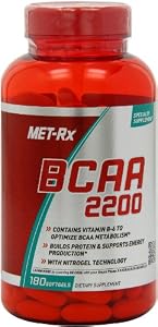 MET-Rx BCAA 2200, 180 Count