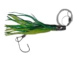 Saltwater Fishing Lure Green and Yellow Dolphin Death Rigged Lure FREE SHIPPING AND 20% CUSTOMER APPRECIATION DISCOUNT!