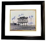 Jim Marshall Autographed/Hand Signed Minnesota Vikings 16x20 Photo Custom Framed (The Met)