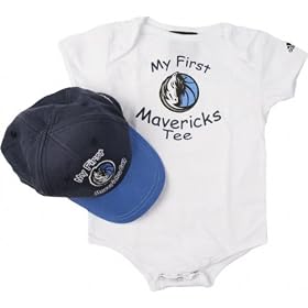 dallas mavericks apparel baby newborn bodysuit cap