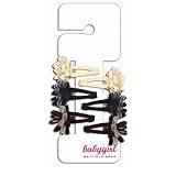Suede Flower Snappy Hair Clips