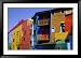 Buildings in La Boca District, Buenos Aires, Argentina Framed Photographic Poster Print by Wayne Walton, 45x33