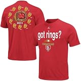 St. Louis Cardinals Majestic 2011 World Series Champions "Got Rings" T-Shirt