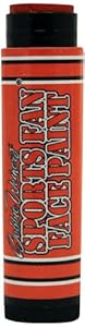 Bobbie Weiner Sports Fan Face Paint Tube, Red, 0.6-Ounce