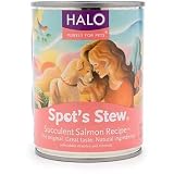 Halo Spot's Stew Salmon Recipe Canned Dog Food