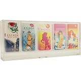 Escada Variety By Escada For Women. Set-5 Piece Mini Variety With Escada Ibiza Hippie, Escada Island Kiss, Escada Rockin Rio, Escada Pacific Paradise & Escada Sunset Heat & All Are Eau De Toilette .14 OZ Minis