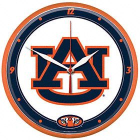 Auburn Tigers NCAA Wall Clock