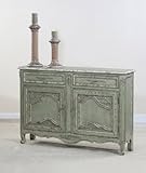 Ultimate Accents Mayfield Country French Green Console Table