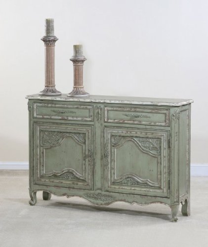 Ultimate Accents Mayfield Country French Green Console Table