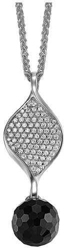 Esprit Damen-Kette Dew Drop Night 925 Sterling Silber 40 + 3 cm ESNL91797B400 Preisvergleich