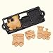 TRAIN Cast Iron CHRISTMAS MUFFIN PAN mold BAKEWARE