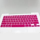 Pink Keyboard Silicone Cover Skin for Macbook 13" Unibody / Macbook Pro 13" 15" 17"