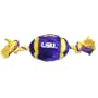 NCAA Plush Football Dog Toy, Small, Louisiana State University Tigers