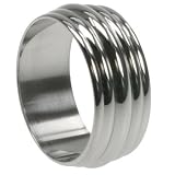 316L Stainless Steel Ring with Shiny Polish
