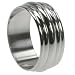 316L Stainless Steel Ring with Shiny Polish