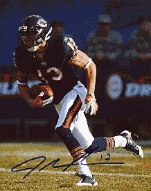 Johnny Knox Autographed / Signed Chicago Bears Football 8x10 Photo