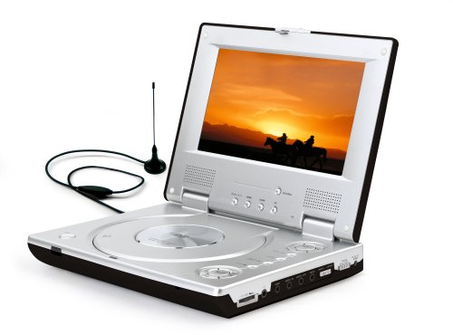 Childrens Toyshop  Used : ZICPLAY DVD Portable Divx  Player 7  Blue DVBT