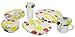 NORPRO Plastic Bowl Covers, 6 Piece Set, 3-Inch to 10-Inch, Multicolored