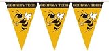NCAA Georgia Tech Yellow Jackets 25 Ft. Party Pennant Flag Set