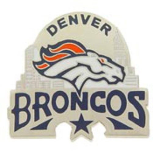 NFL Denver Broncos Star Pin 1 1/4