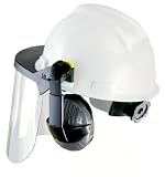 Klein Tools 59987 Visor for Hard Hats and Caps, Clear Formed