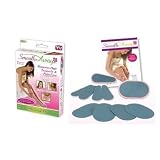 Smooth Away Hair Removal Bundle - 2 Applicators + 16 Pads + Hair Inhibitor Moisturizer