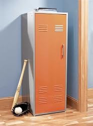 Powell Teen Trends Orange Storage Locker