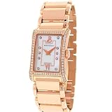 Bertolucci Solid 18K Rose Gold Full Diamond Bezel Ladies Watch 18K Rose Bracelet 913.55.67.B.671 by Bertolucci