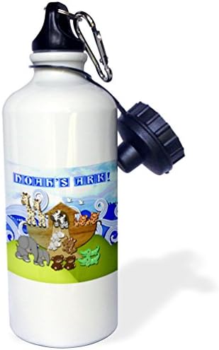 Beverly Turner Noahs Ark Design - Animals on Ark, Noahs Ark - 21 oz Sports Water Bottle (wb_195836_1)