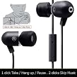 Radius RK-CA511K Atomic Bass earphones designed for the iPhone - Black