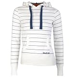 41H3 bBOK5L. SL160  Soul Cal FIne Stripe Hoody   White   Womens