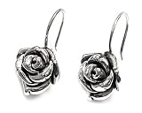 Sterling Silver Plain Earrings - Size: 14mm