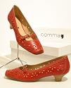 Traumhafter COMMA Leder Pumps rot