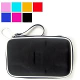 Assorted Color Carrying Case for Garmin Nuvi 1690 4.3-inch Nuvi 1300 Nuvi 1350 Nuvi 1350t Nuvi 1370t Nuvi 1390t 205w 255w 265wt 755t 785t 855 855t (Black with Strap)