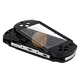 Full Repair Parts Replacement Shell Kit for Sony PSP 1000, Black