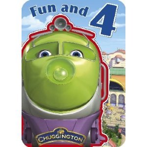 Chuggington Birthday Party on Amazon Com  Party Bags 2 Go Chuggington Age 4 Birthday Card 182743