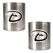 Arizona Diamondbacks MLB 2pc Stainless Steel Can Holder Set- Primary Logo by Great American Products