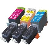 Canon Compatible 9-Pack BCI-3e (3Bk/2C/2M/2Y) ink cartridges for Canon i550 i850,MultiPASS MP730 Color,MultiPASS F30 ,S750,S520, etc