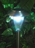 Stainless Steel Solar Lights - Set of 2 Solar Lights, Solar Garden Lights