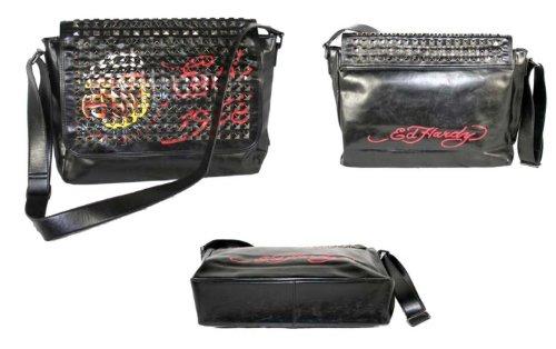Christian Audigier Ed Hardy Naomi Messenger Pyramid Black