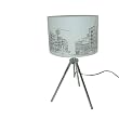 Adjustable City Images Tripod Table Lamp - White (23")
