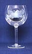 Individually Hand Etched Trout Red Wine Glass 7 1/4"H Set / 4